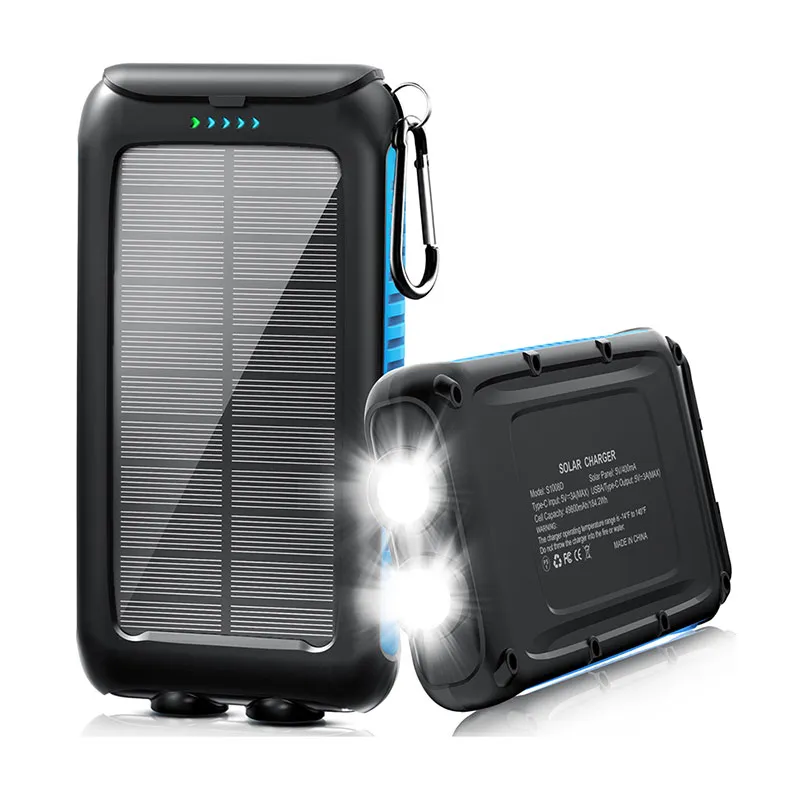 Funkcije 30000mAh solarnega panela Power Bank