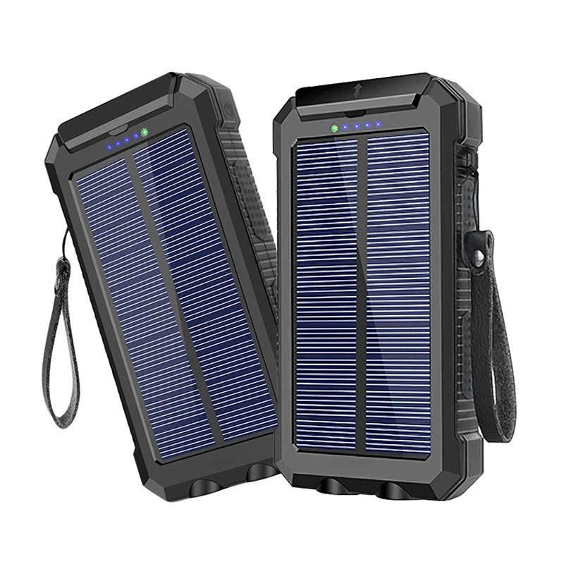 Mini Solar Power Bank obesek za ključe 30000 mAh